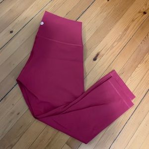 Pink cropped lulus - never worn!
